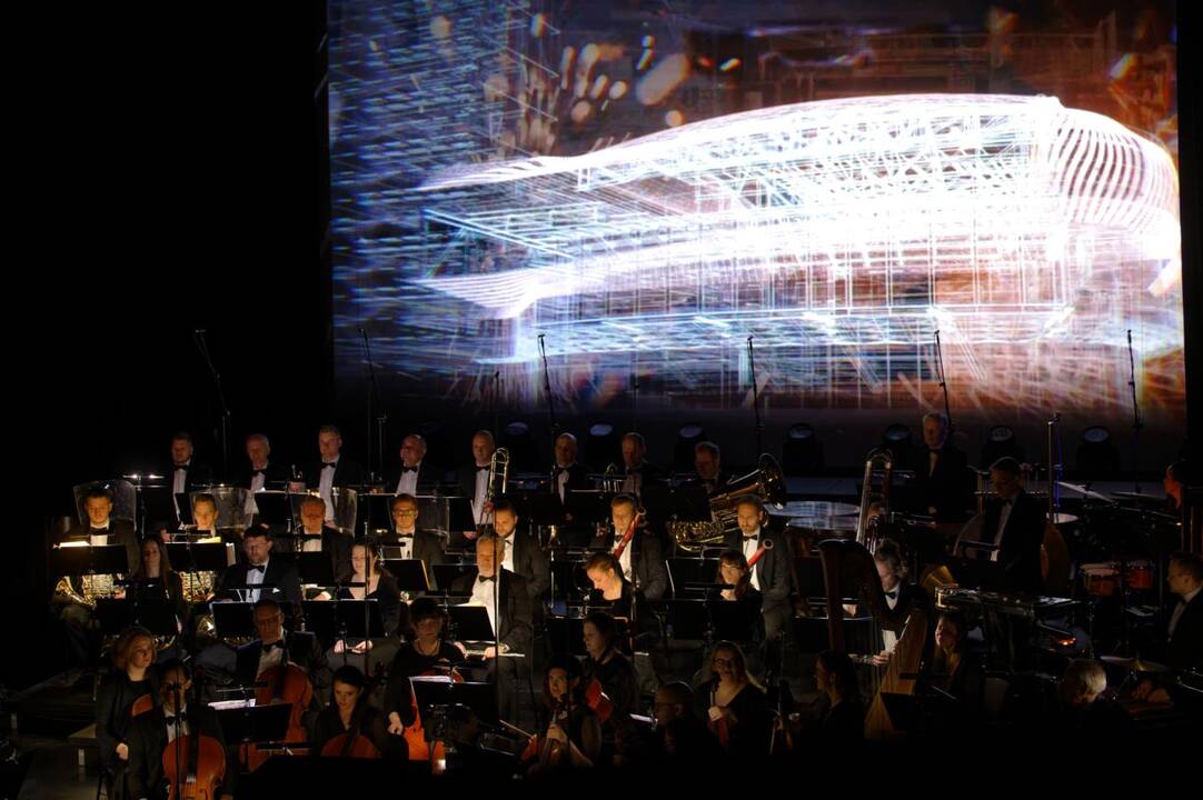 Simbolis: Klaipėdos simboliu nuo šiol taps ir naujasis Muzikinis teatras.