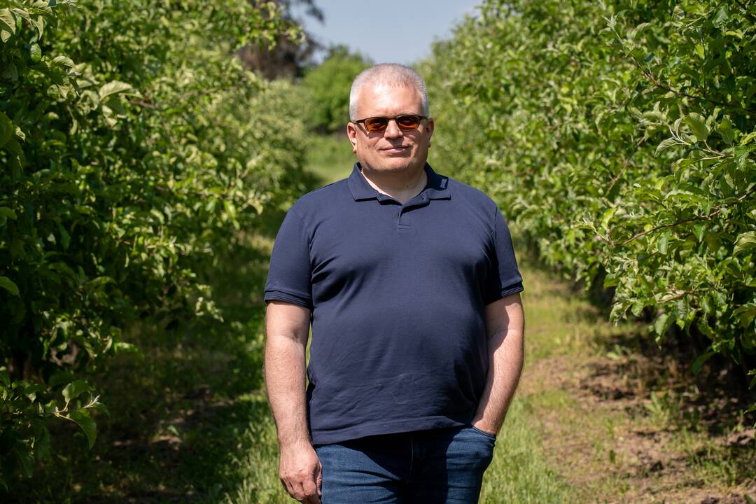 Kolekcija: vien selekciniai augalai užima 60 ha plotą, todėl pakaunė tinka instituto veiklai.