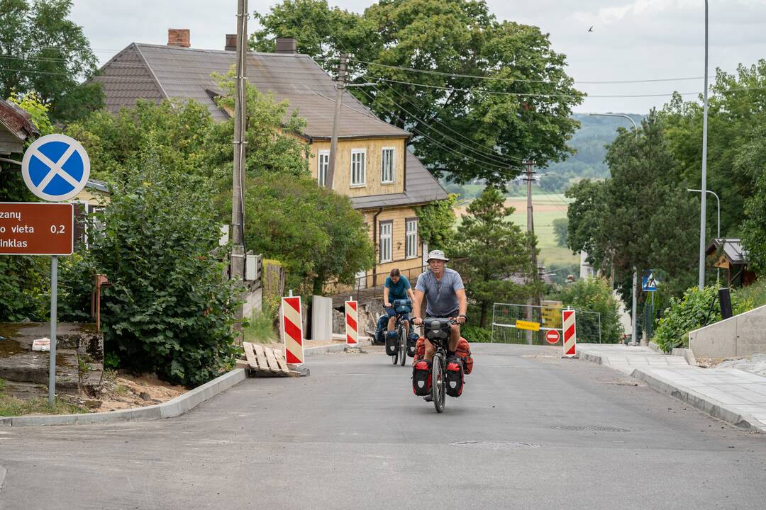 Panaudojimas: dalis istorinio grindinio bus eksponuojama šaligatviuose.
