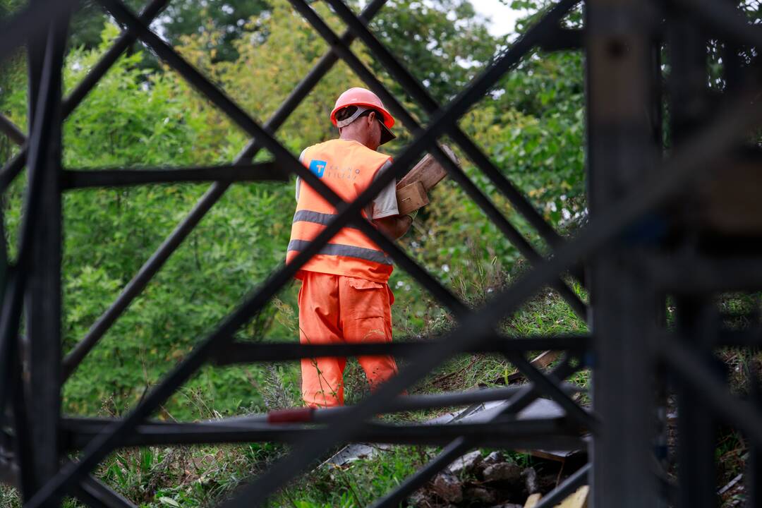 Terminas: Marvelės viaduku automobiliai galės važiuoti nuo rugsėjo pradžios.