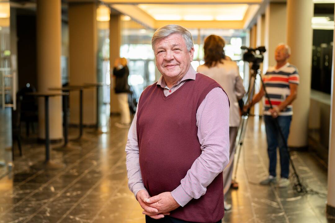 Akcentas: prieš oficialiąją dalį atidaryta paroda, pasakojanti apie aktoriaus V. Tomkaus gyvenimą.