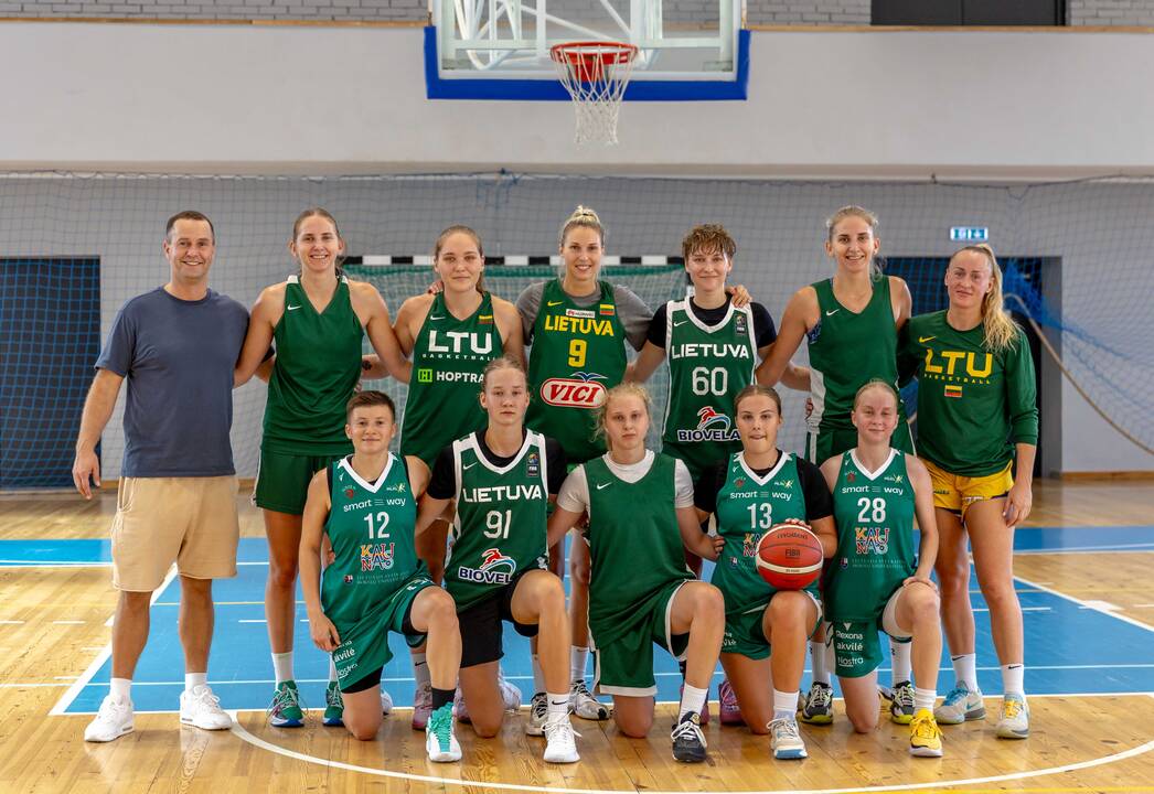 Patirtis: „Aisčių-LSMU“ gretose – žaidėjos, atstovavusios šalies jaunimo rinktinėms.