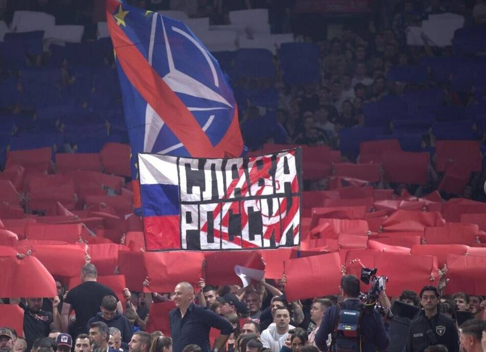 Lyderis: S. Francisco (dešinėje) per mačą su „Crvena zvezda“ pagerino savo karjeros Eurolygoje rekordus.