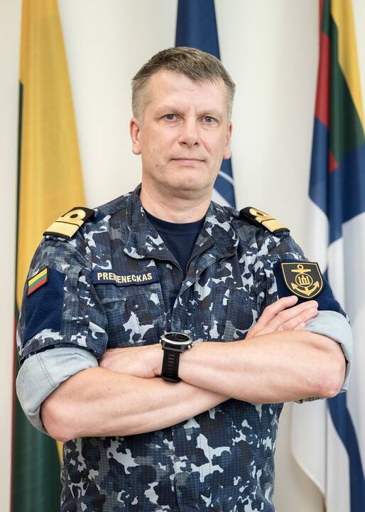 Permainos: flotilės admirolo G. Premenecko Lietuvos karinių jūrų pajėgų vado kadencija baigsis šią vasarą, jį pakeis toks pat patyręs jo kolega.