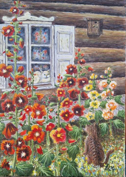 Žydėjimas. 70X50 cm