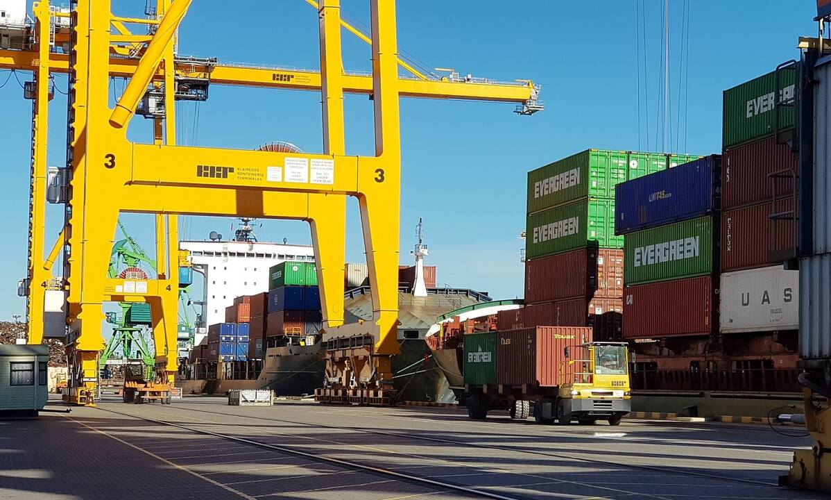 Tendencija: pastarųjų metų ryškus konteinerių krovos augimas Klaipėdos uoste turėjo įtakos ir Lietuvos globalizacijos reitingo augimui, ypač prekybos srityje.