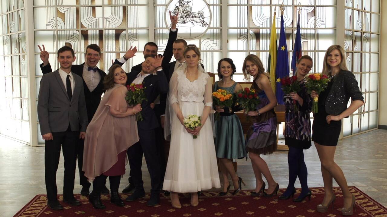 Aktorė A. Štukytė pasipuošė vestuvine suknele