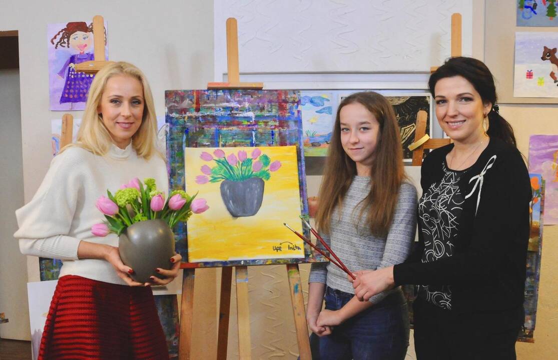I. Stasiulytė atskleidė, ką darė, kai dukra užsimanė mėlynų plaukų