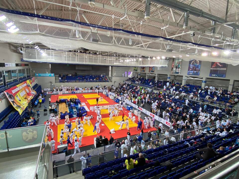Varžovai: jauniausi „Budoka“ turnyro dalyviai – iki dešimties metų