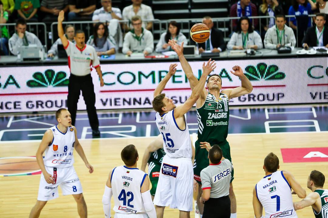 LKL finalas: Kauno "Žalgiris" - Klaipėdos "Neptūnas"