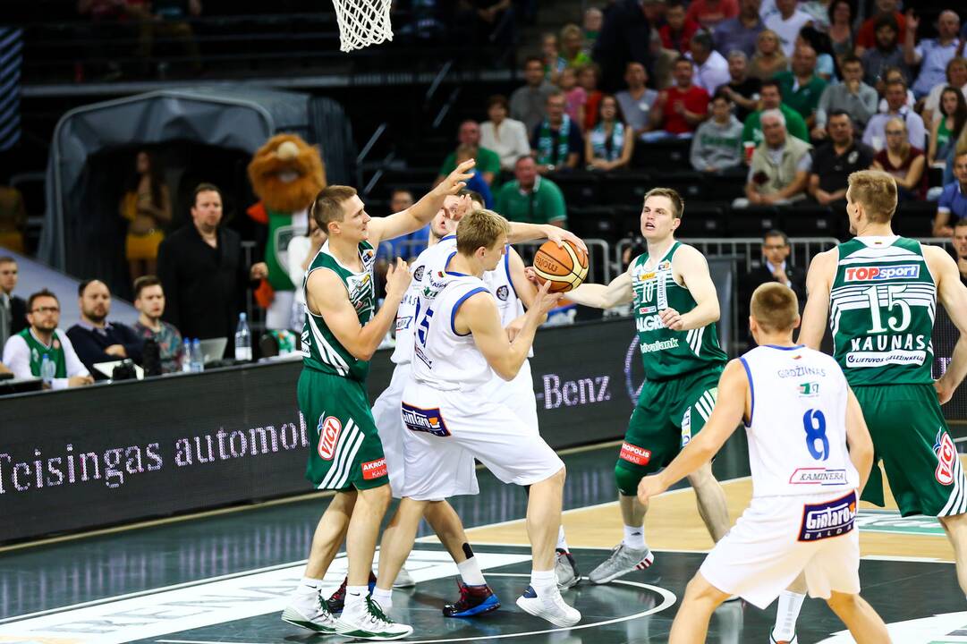 LKL finalas: Kauno "Žalgiris" - Klaipėdos "Neptūnas"