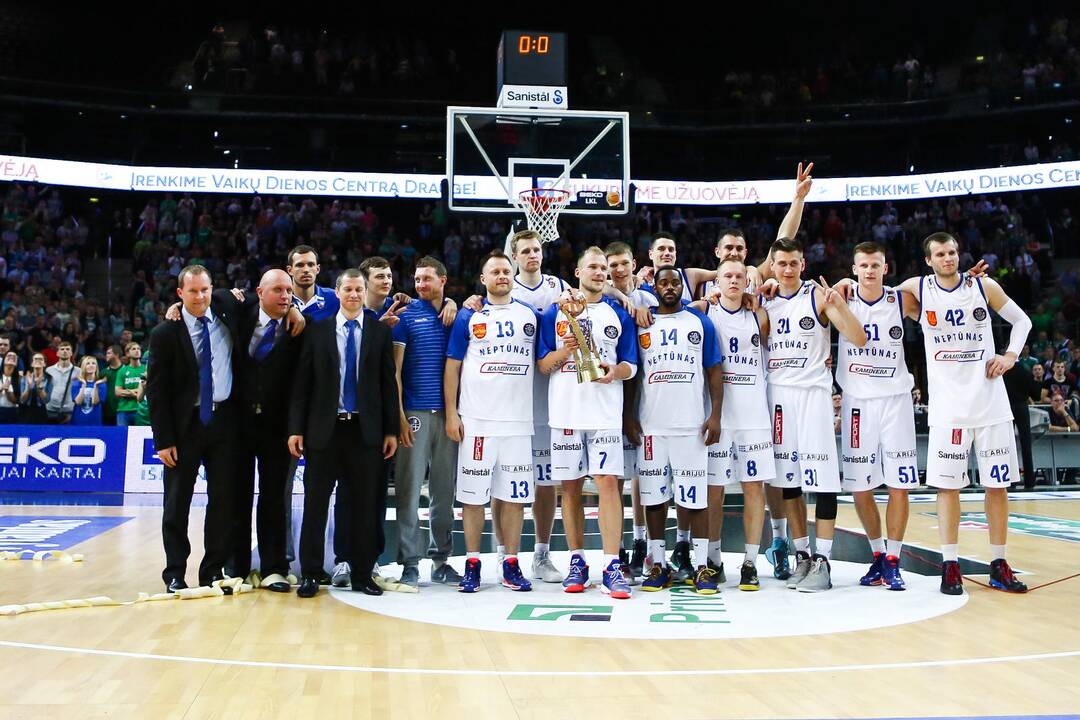 LKL finalas: Kauno "Žalgiris" - Klaipėdos "Neptūnas"