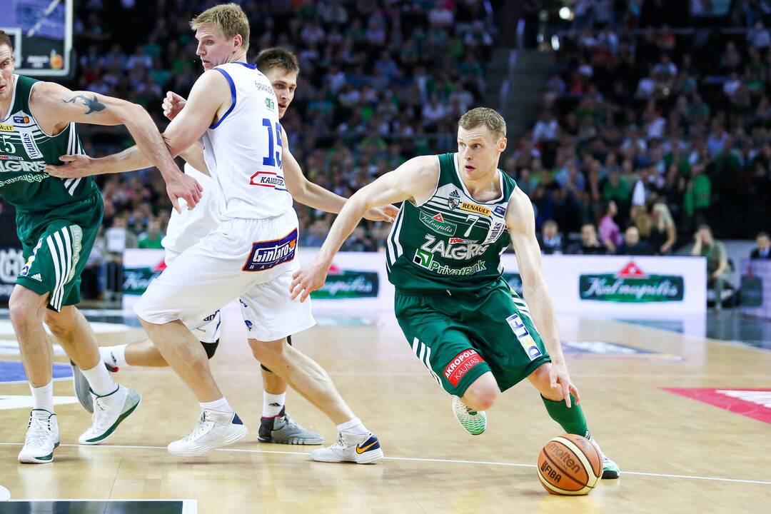 LKL finalas: Kauno "Žalgiris" - Klaipėdos "Neptūnas"