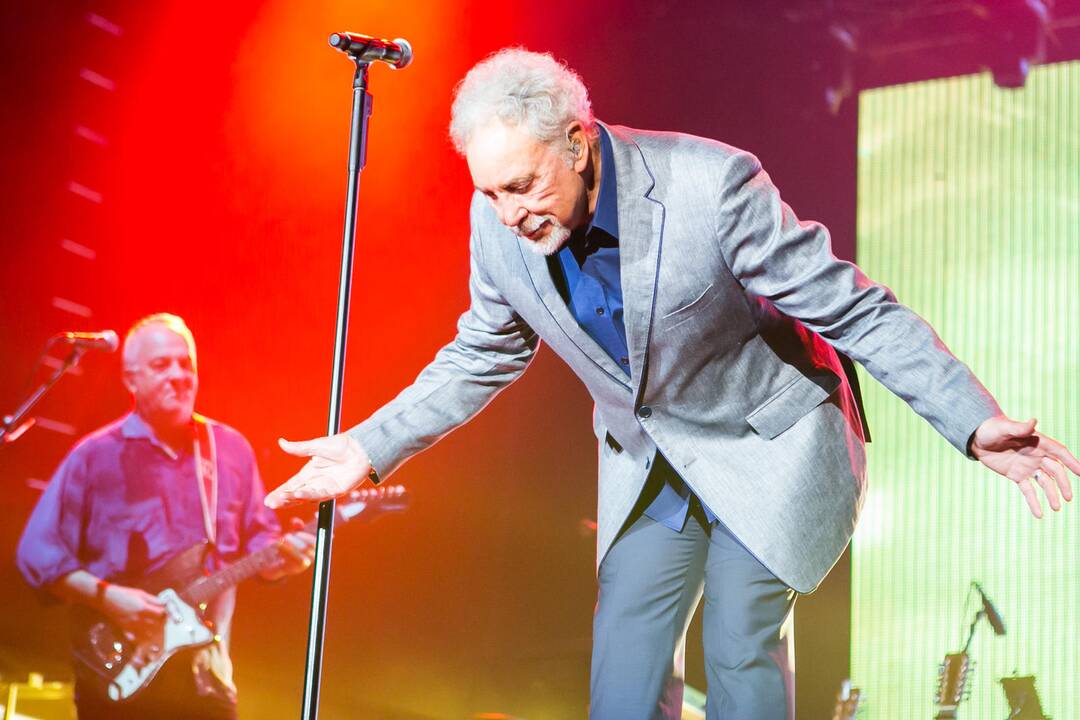 Tom Jones koncertas Kauno „Žalgirio“ arenoje