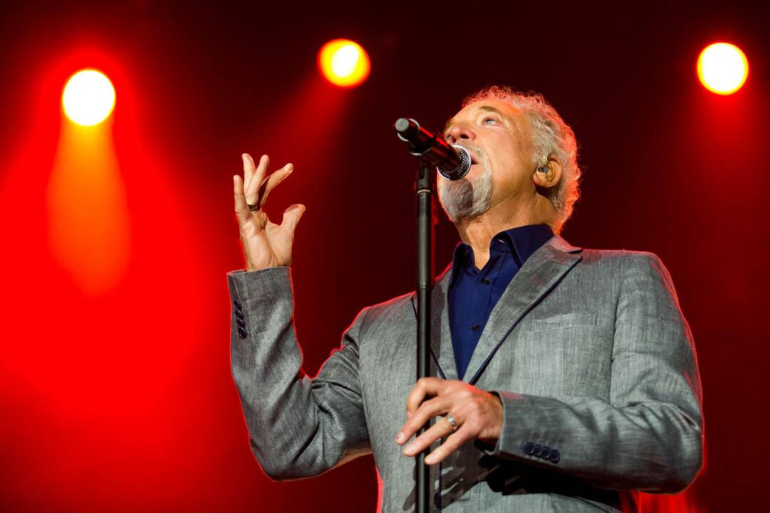 Tom Jones koncertas Kauno „Žalgirio“ arenoje