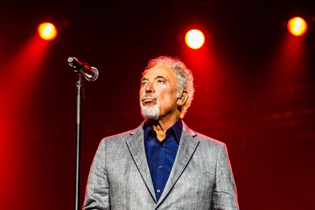Tom Jones koncertas Kauno „Žalgirio“ arenoje