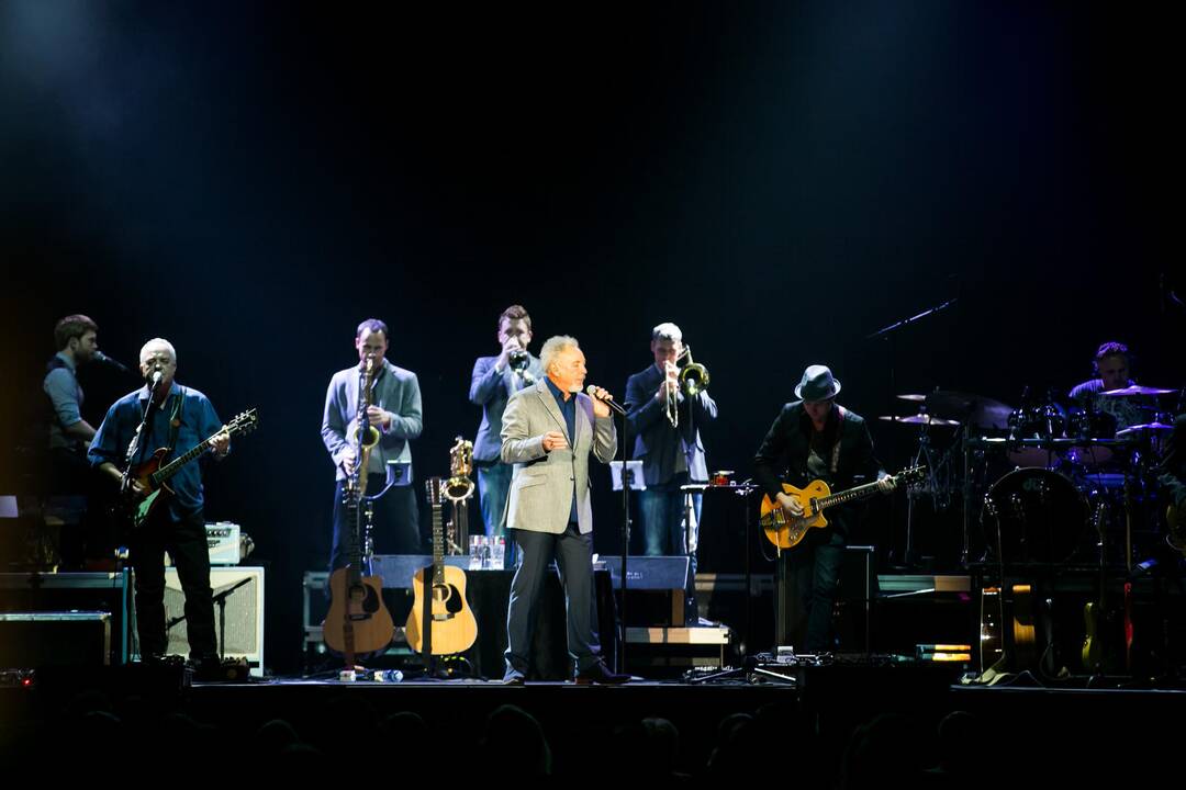 Tom Jones koncertas Kauno „Žalgirio“ arenoje