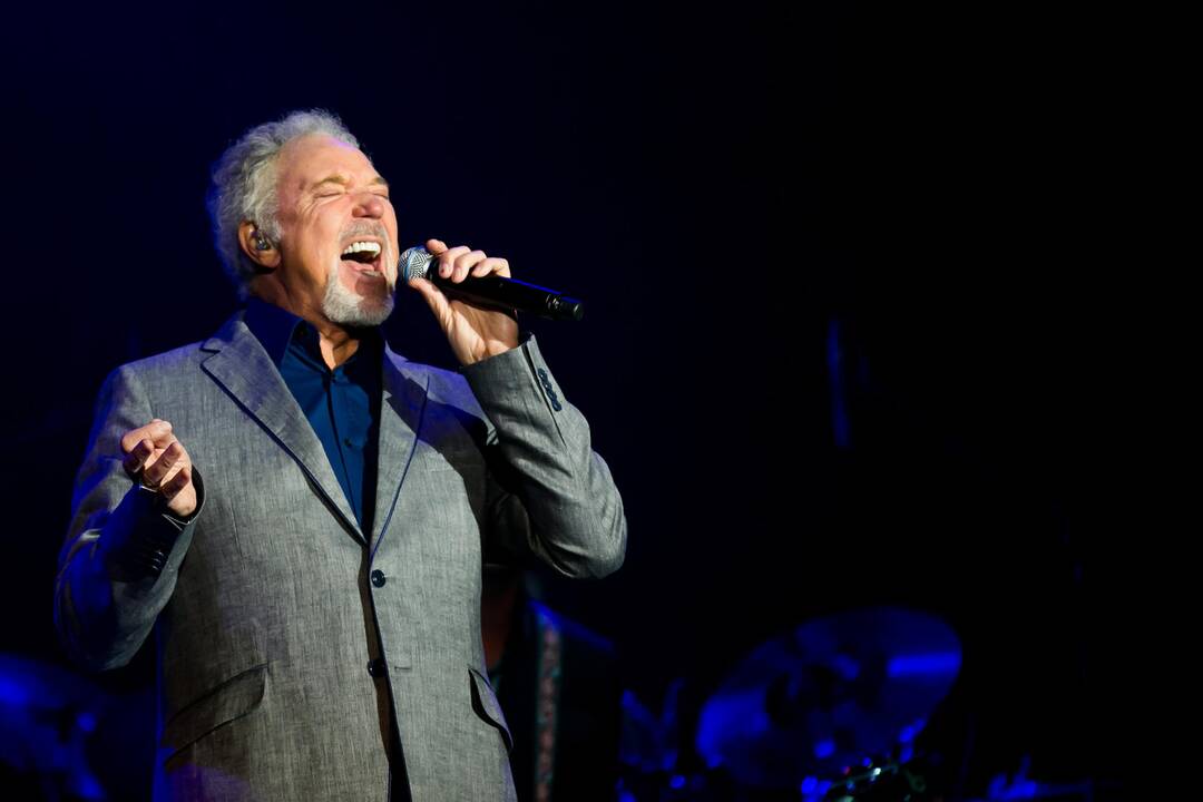 Tom Jones koncertas Kauno „Žalgirio“ arenoje