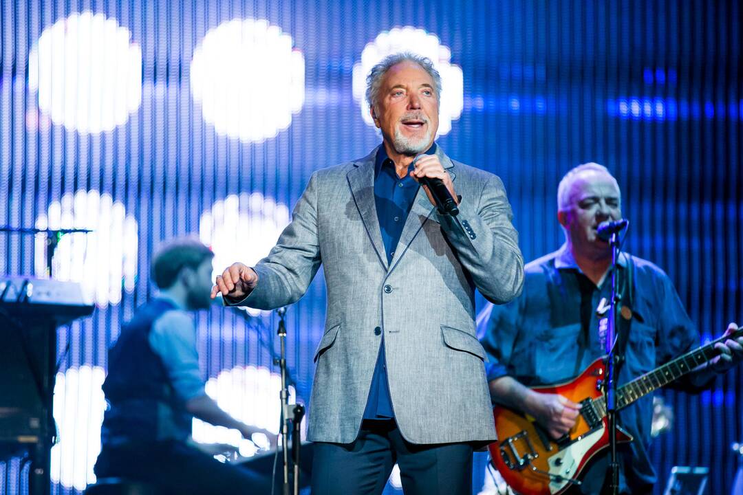 Tom Jones koncertas Kauno „Žalgirio“ arenoje