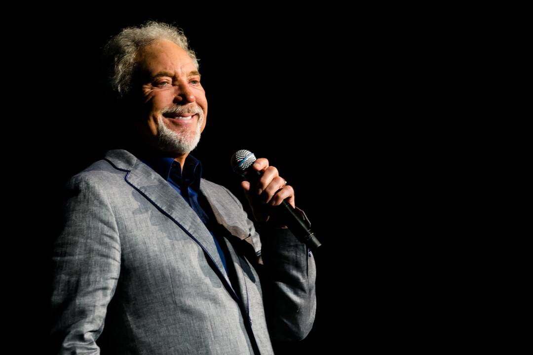 Tom Jones koncertas Kauno „Žalgirio“ arenoje