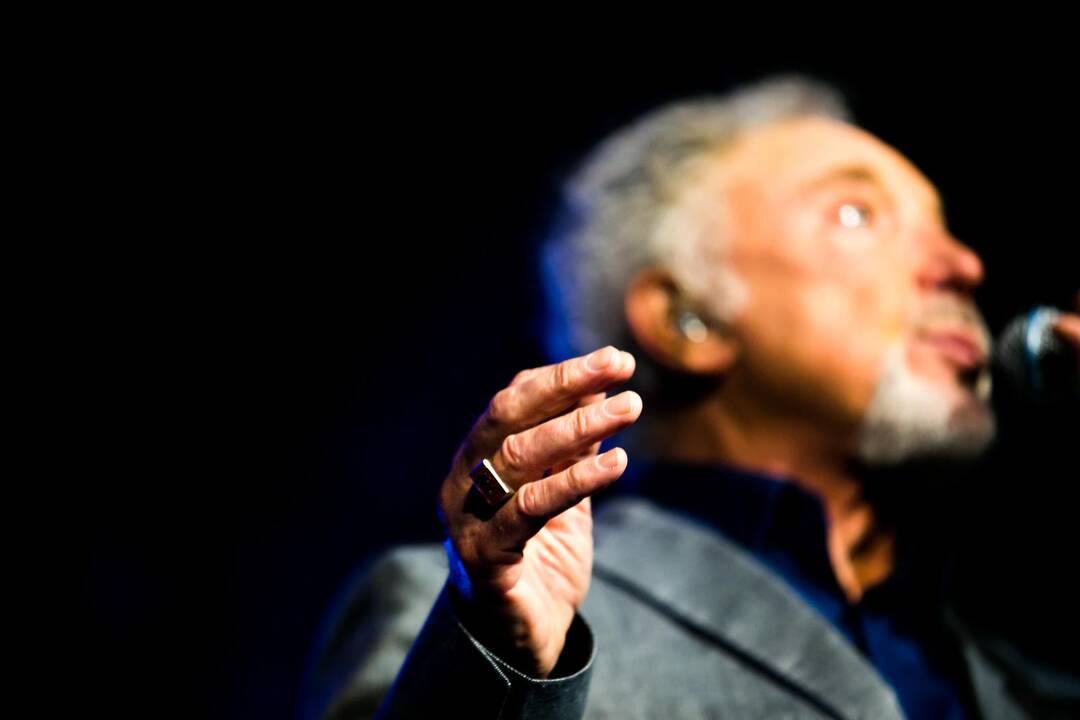 Tom Jones koncertas Kauno „Žalgirio“ arenoje