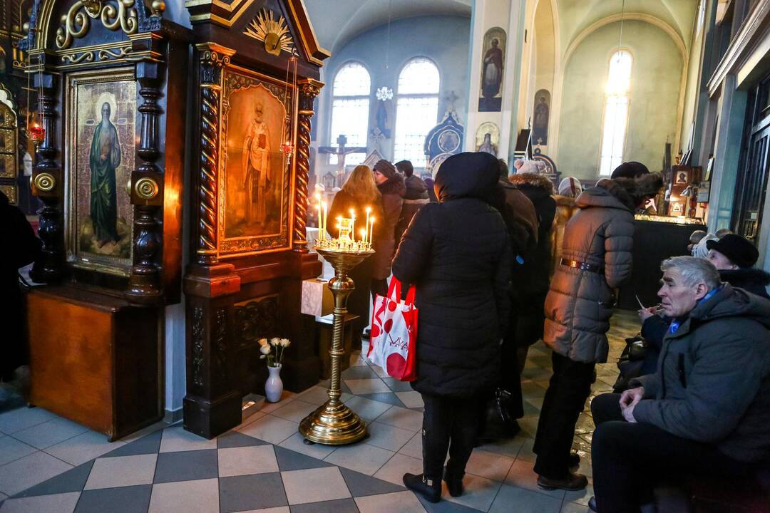 Stačiatikiai švenčia Kūčias