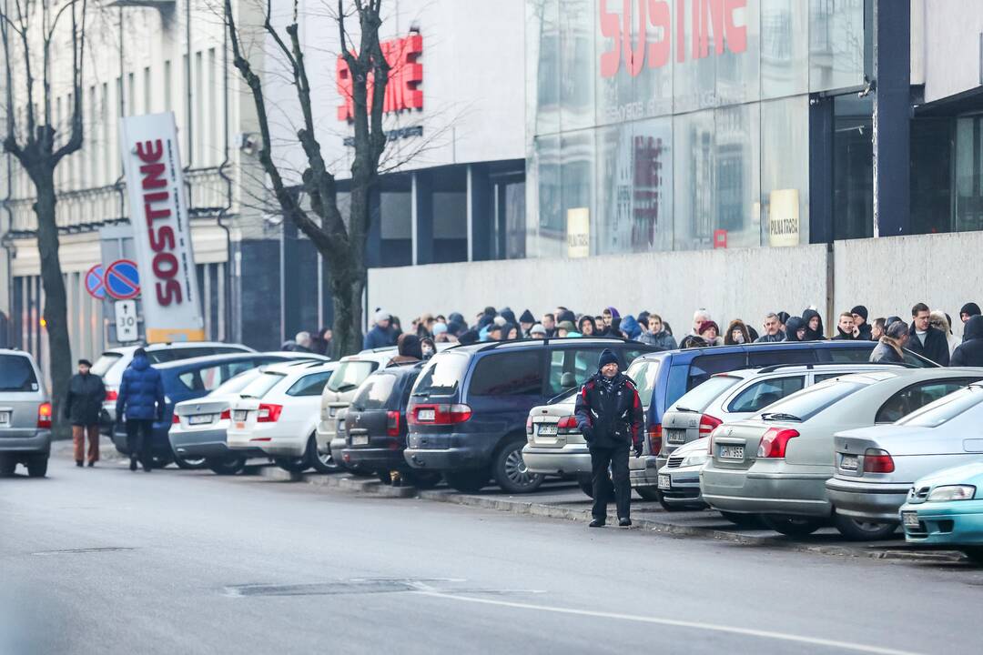 Eilė prie Lietuvos banko