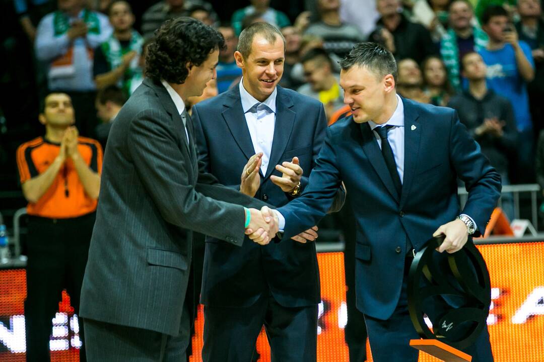 Š. Jasikevičius paskelbtas Eurolygos legenda
