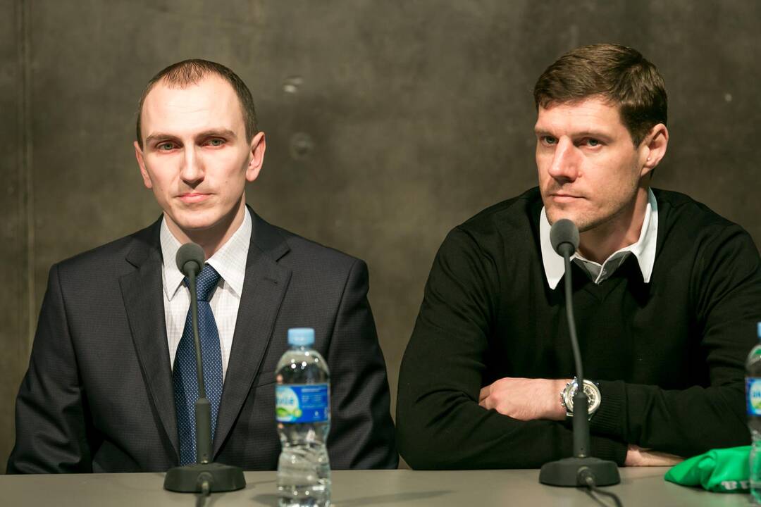 Kauno "Žalgirio" futbolo klubo spaudos konferencija
