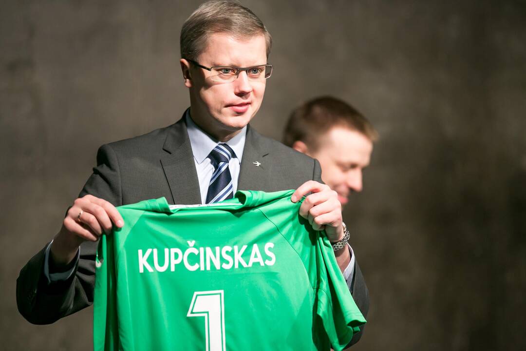 Kauno "Žalgirio" futbolo klubo spaudos konferencija