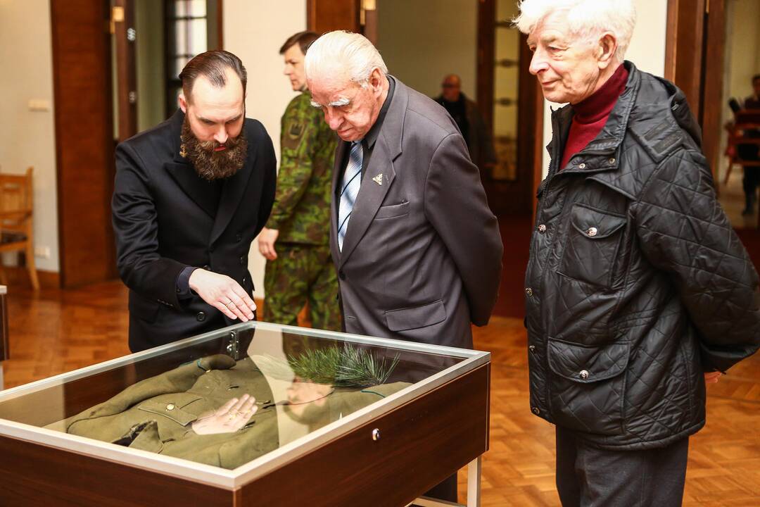 Kauno įgulos karininkų ramovėje atidaryta ekspozicija
