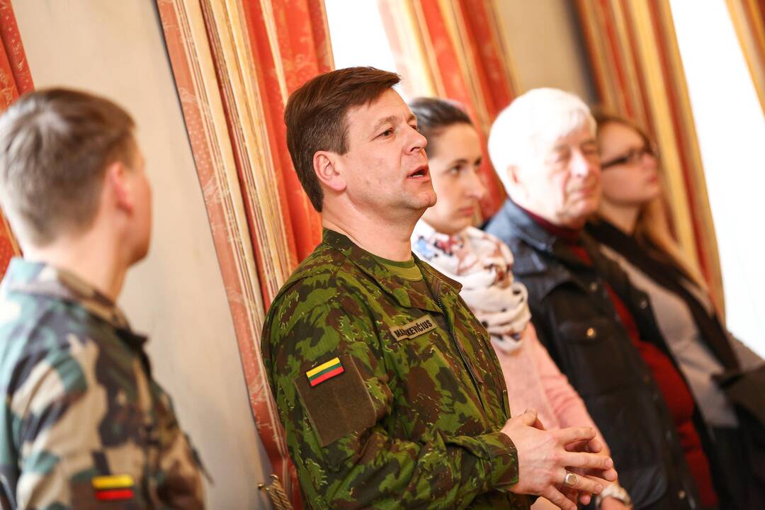 Kauno įgulos karininkų ramovėje atidaryta ekspozicija