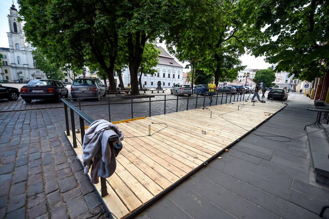 Kavinės Rotušės aikštėje 