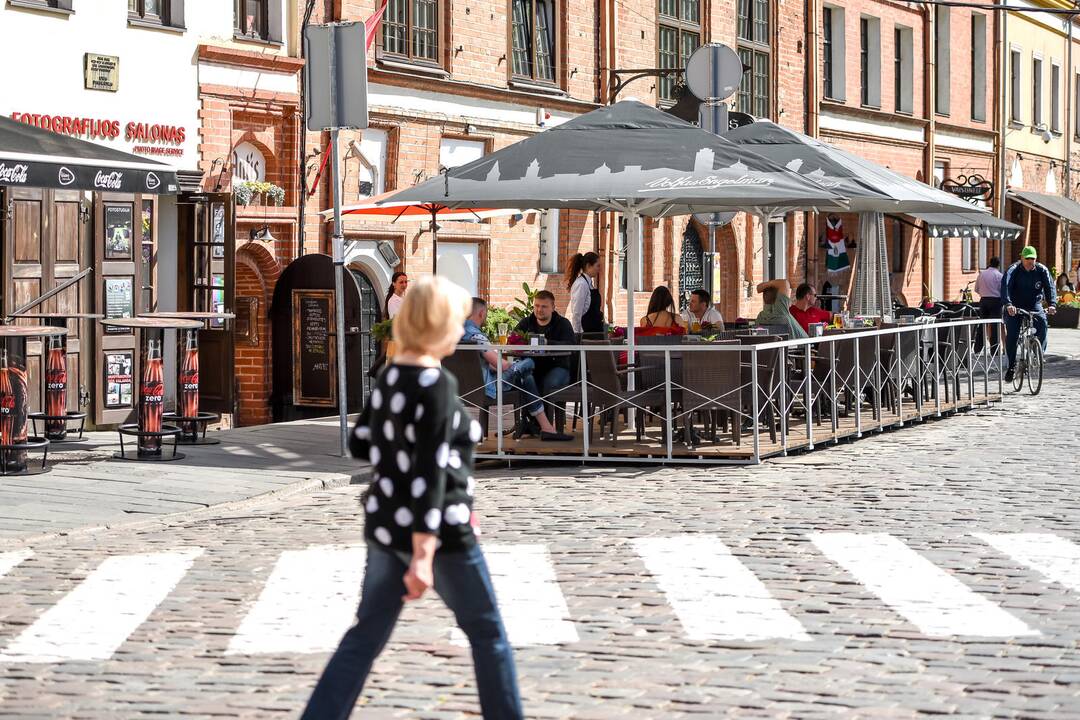 Kavinės Rotušės aikštėje 