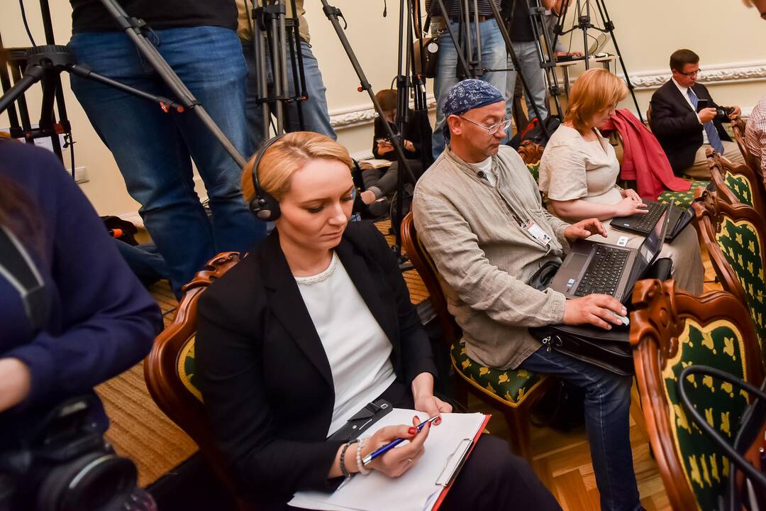 B. Komorowskiui suteiktas VDU Garbės daktaro vardas