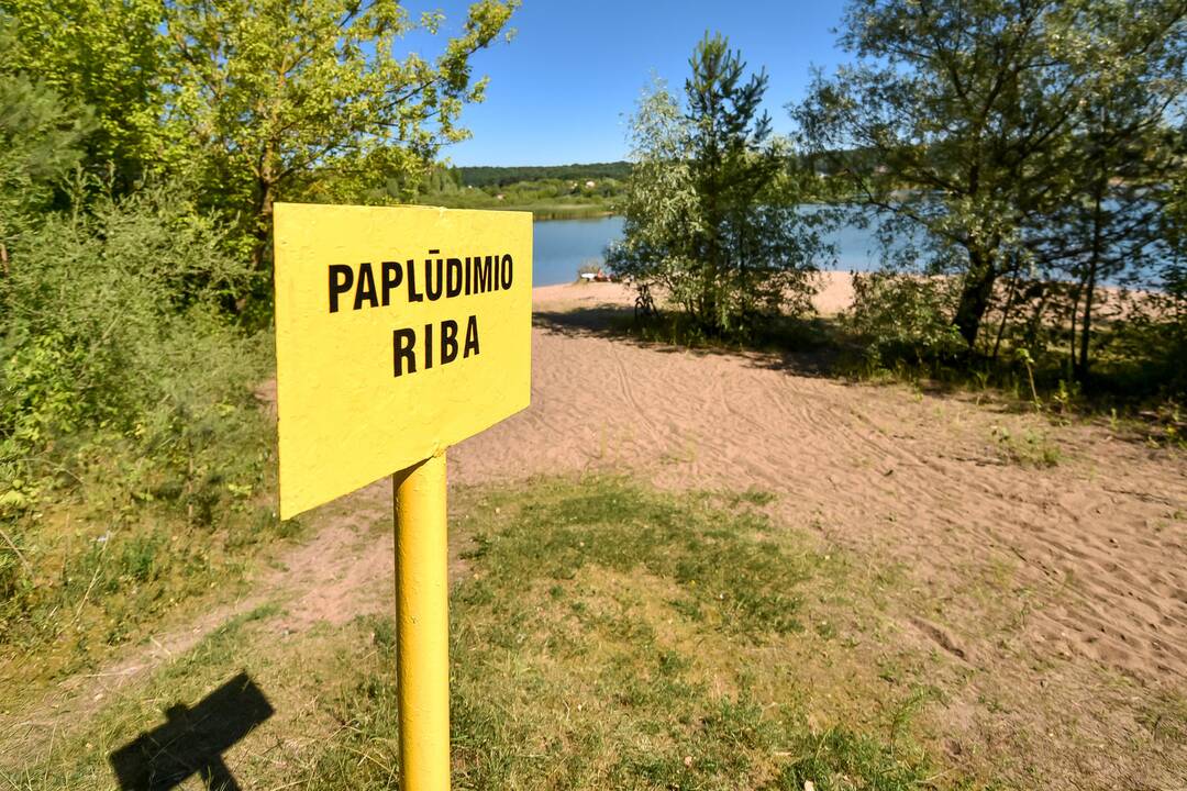 Ištuštėję Kauno paplūdimiai