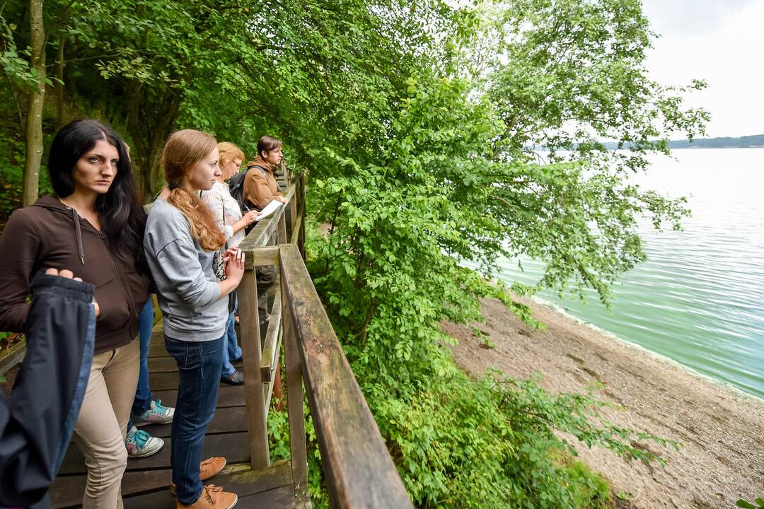 Kauno marių pakrantės vilioja ir lietingu oru