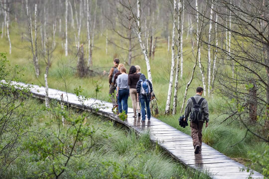 Kauno marių pakrantės vilioja ir lietingu oru
