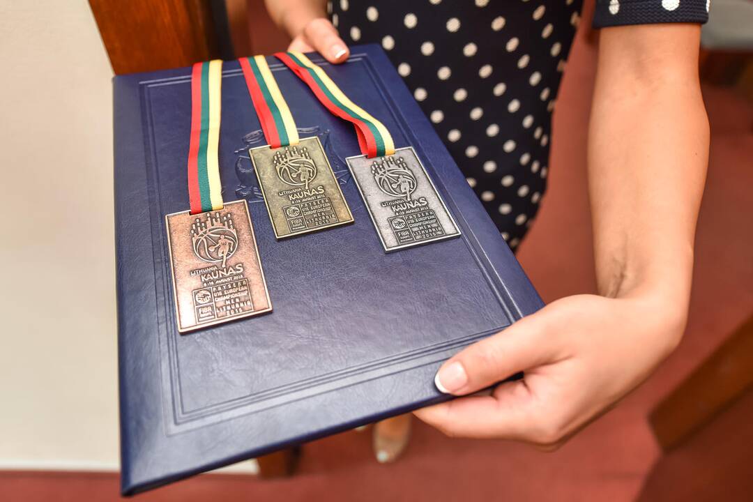 Europos jaunučių U16 čempionato spaudos konferencija