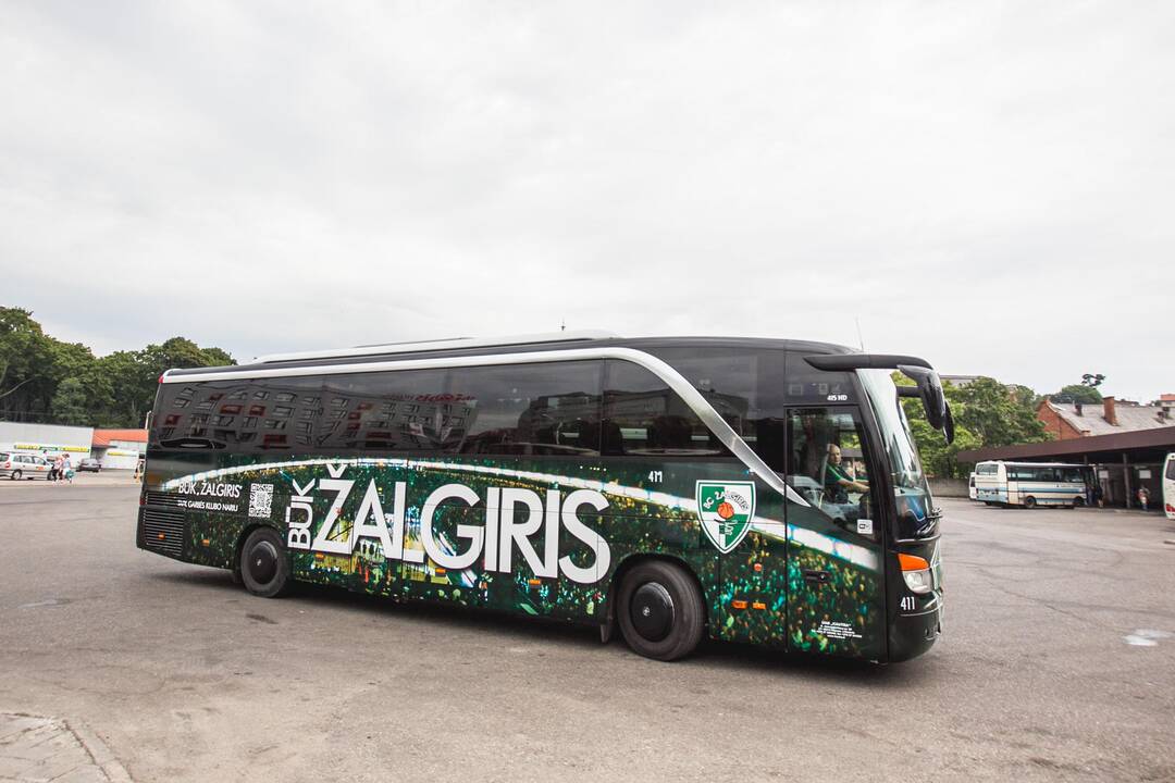 Kelionė "Žalgirio" autobusu