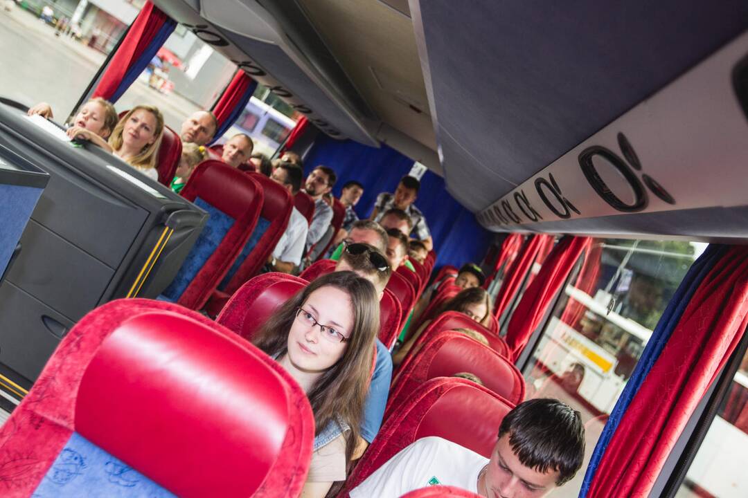 Kelionė "Žalgirio" autobusu