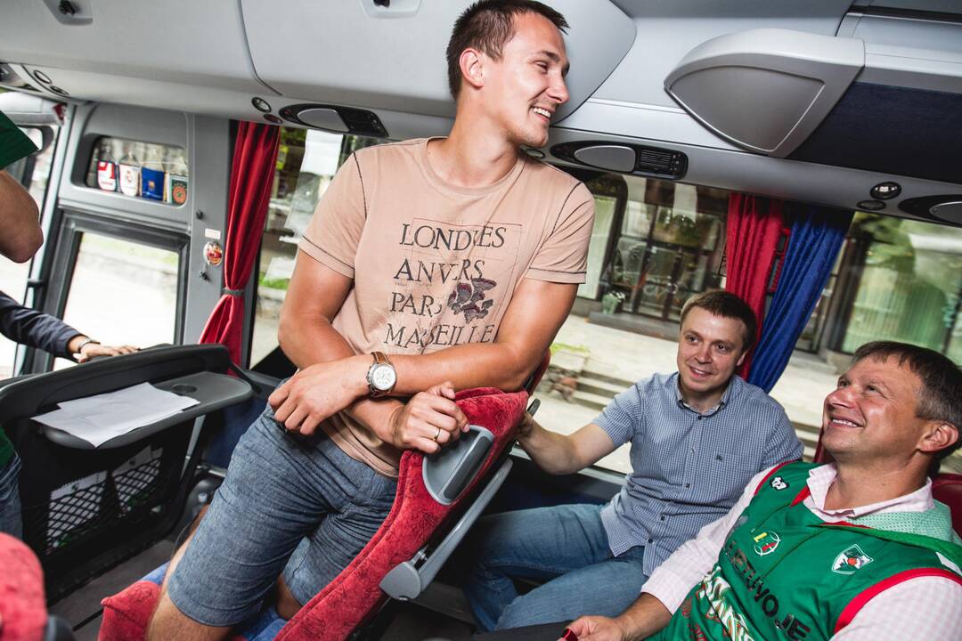 Kelionė "Žalgirio" autobusu