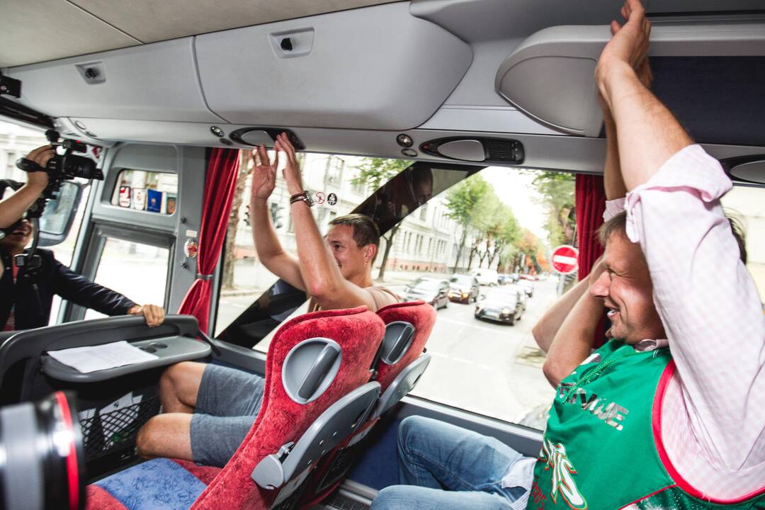 Kelionė "Žalgirio" autobusu