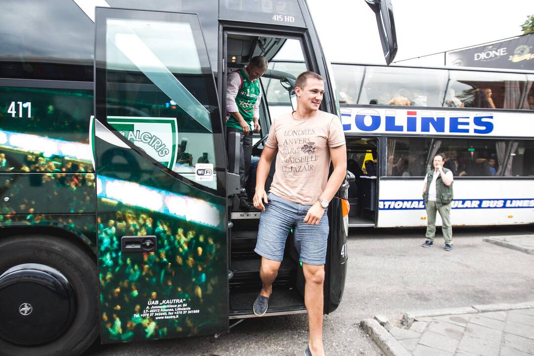Kelionė "Žalgirio" autobusu