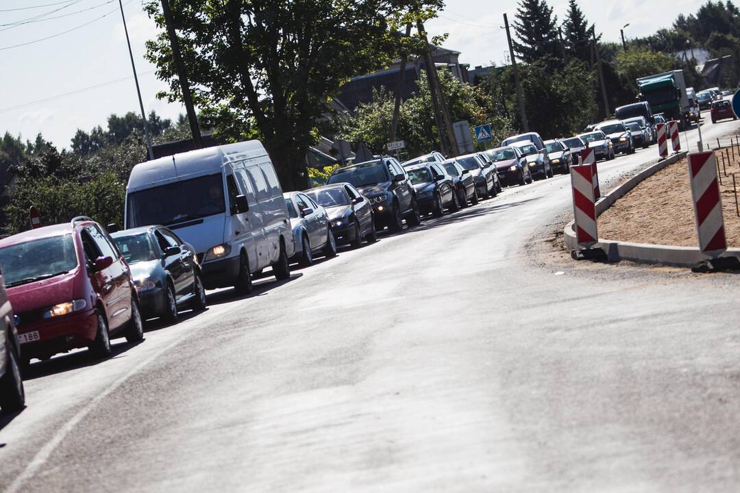 Ramučiuose per "Audi" ir vilkiko avariją sužeisti du žmonės