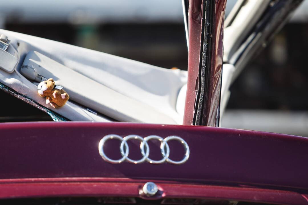 Ramučiuose per "Audi" ir vilkiko avariją sužeisti du žmonės