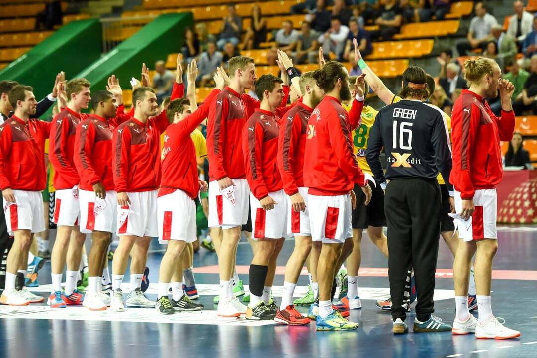 Europos vyrų rankinio čempionato atranka: Lietuva – Danija