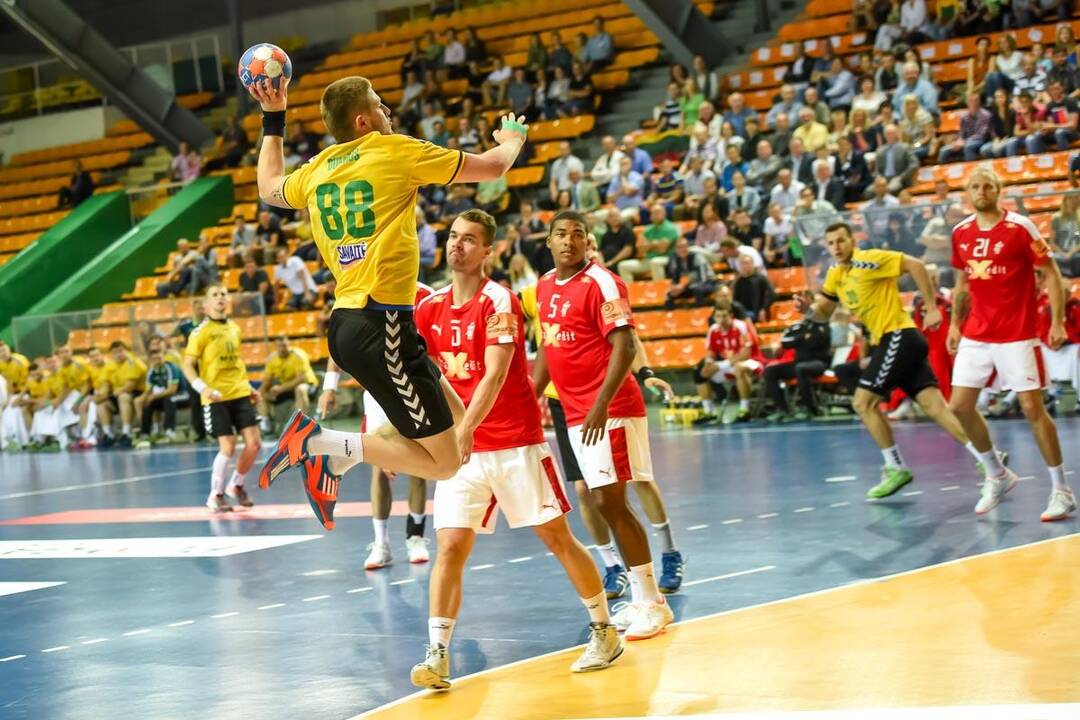 Europos vyrų rankinio čempionato atranka: Lietuva – Danija
