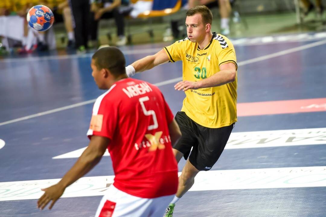 Europos vyrų rankinio čempionato atranka: Lietuva – Danija