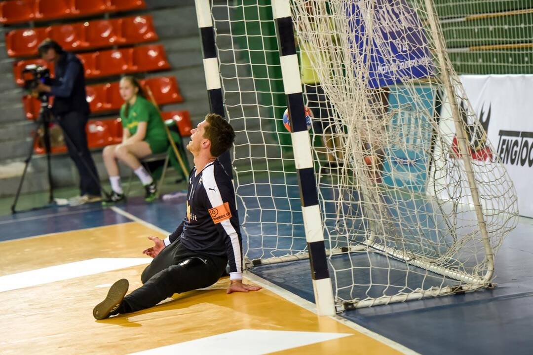 Europos vyrų rankinio čempionato atranka: Lietuva – Danija